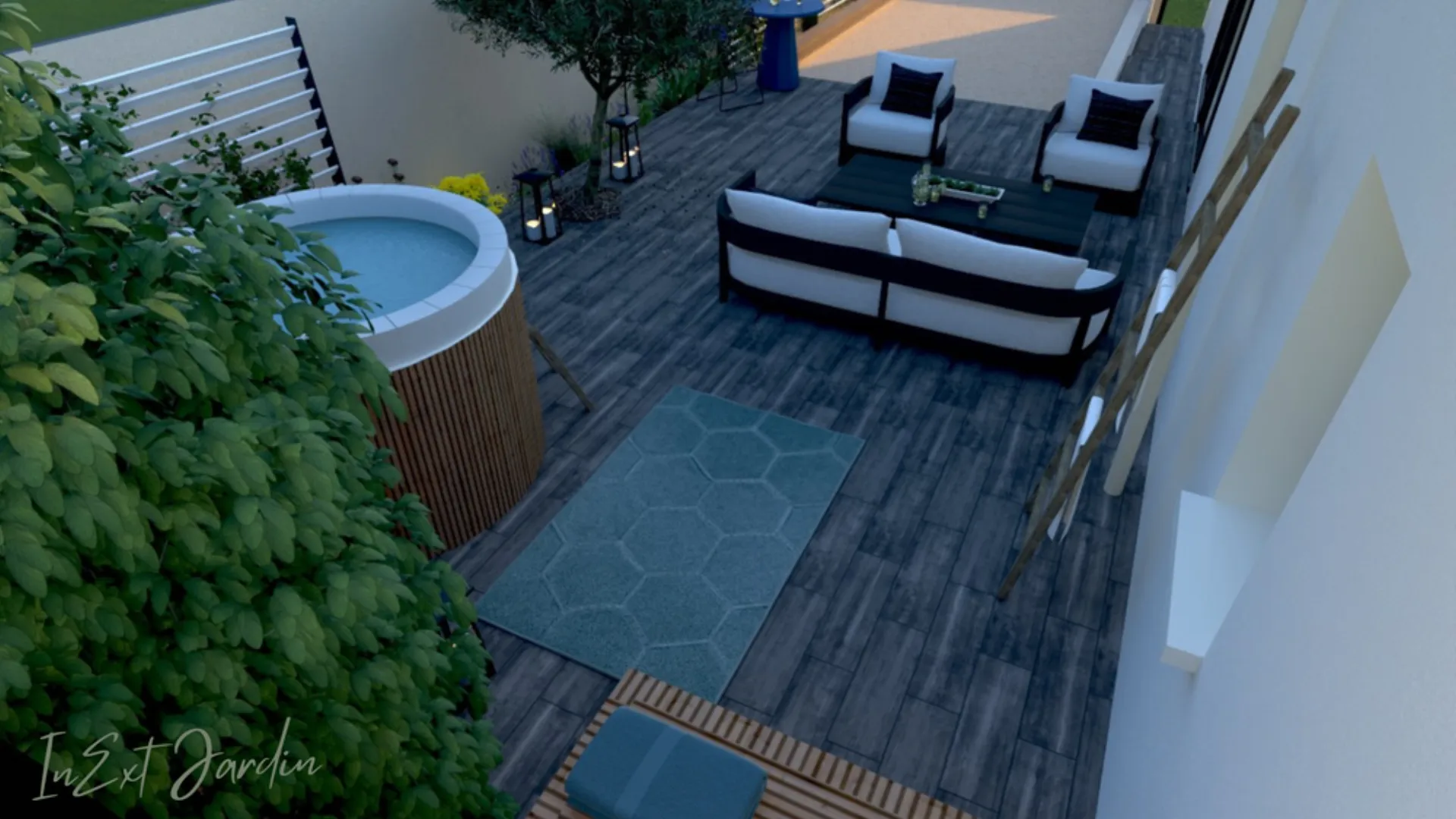 Projet de conception d’une terrasse et d’un terrain de pétanque à Martigues (13)