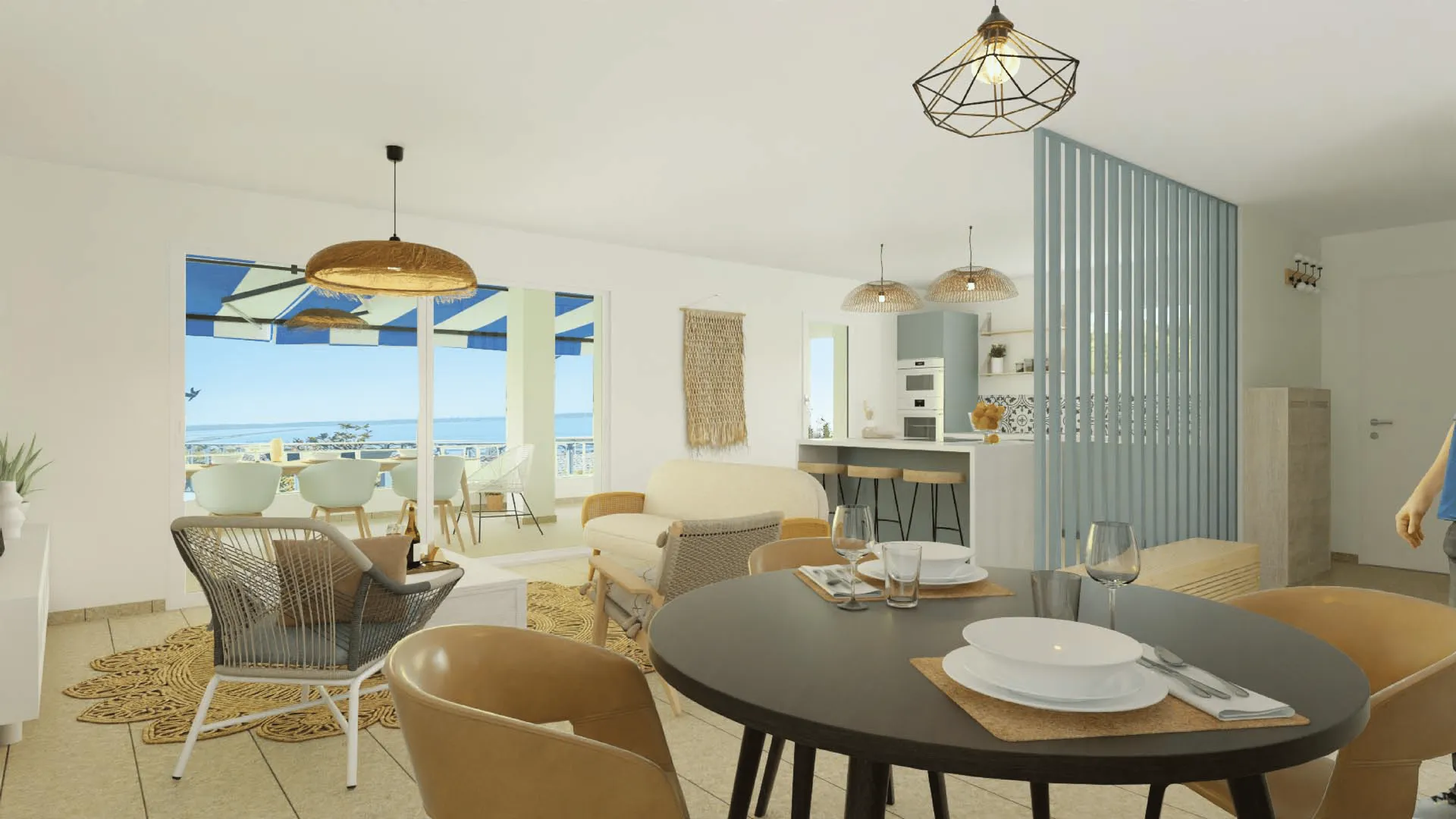 Projet de Home staging d’une maison de 200m² à Hyères (83)