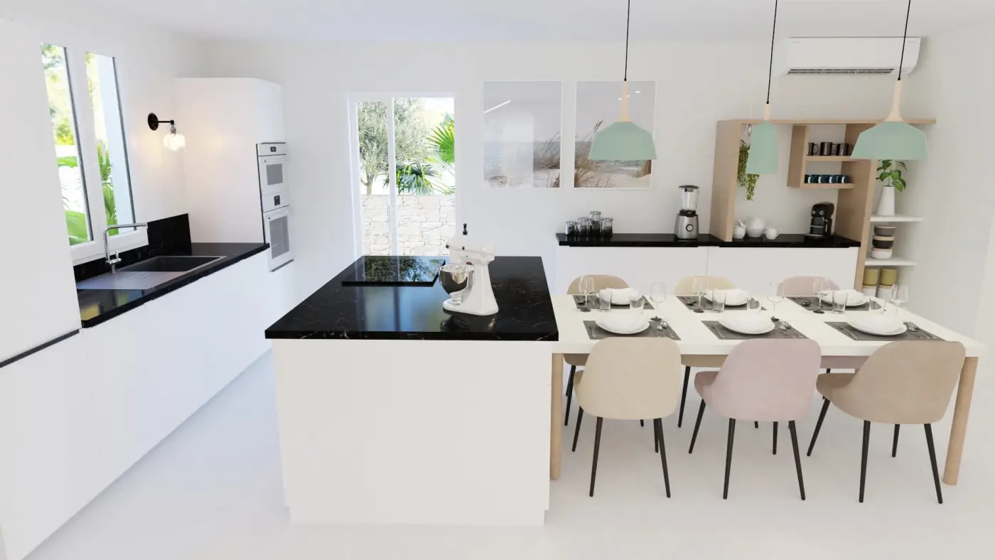 Projet de Home staging d’une cuisine/salon dans une maison à Coudoux (13) — visuel 13