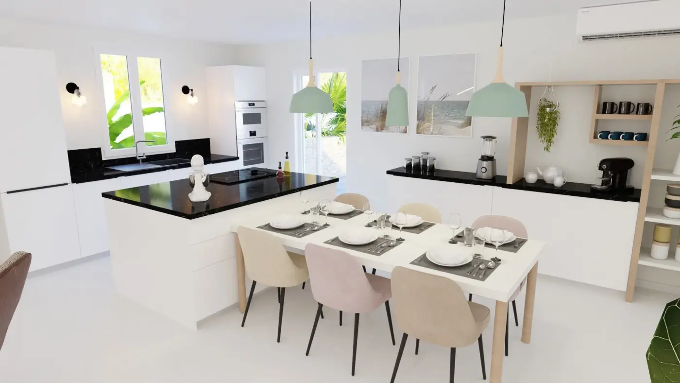 Projet de Home staging d’une cuisine/salon dans une maison à Coudoux (13) — visuel 12