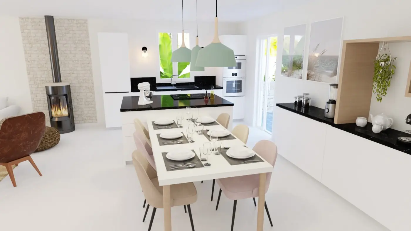 Projet de Home staging d’une cuisine/salon dans une maison à Coudoux (13) — visuel 14