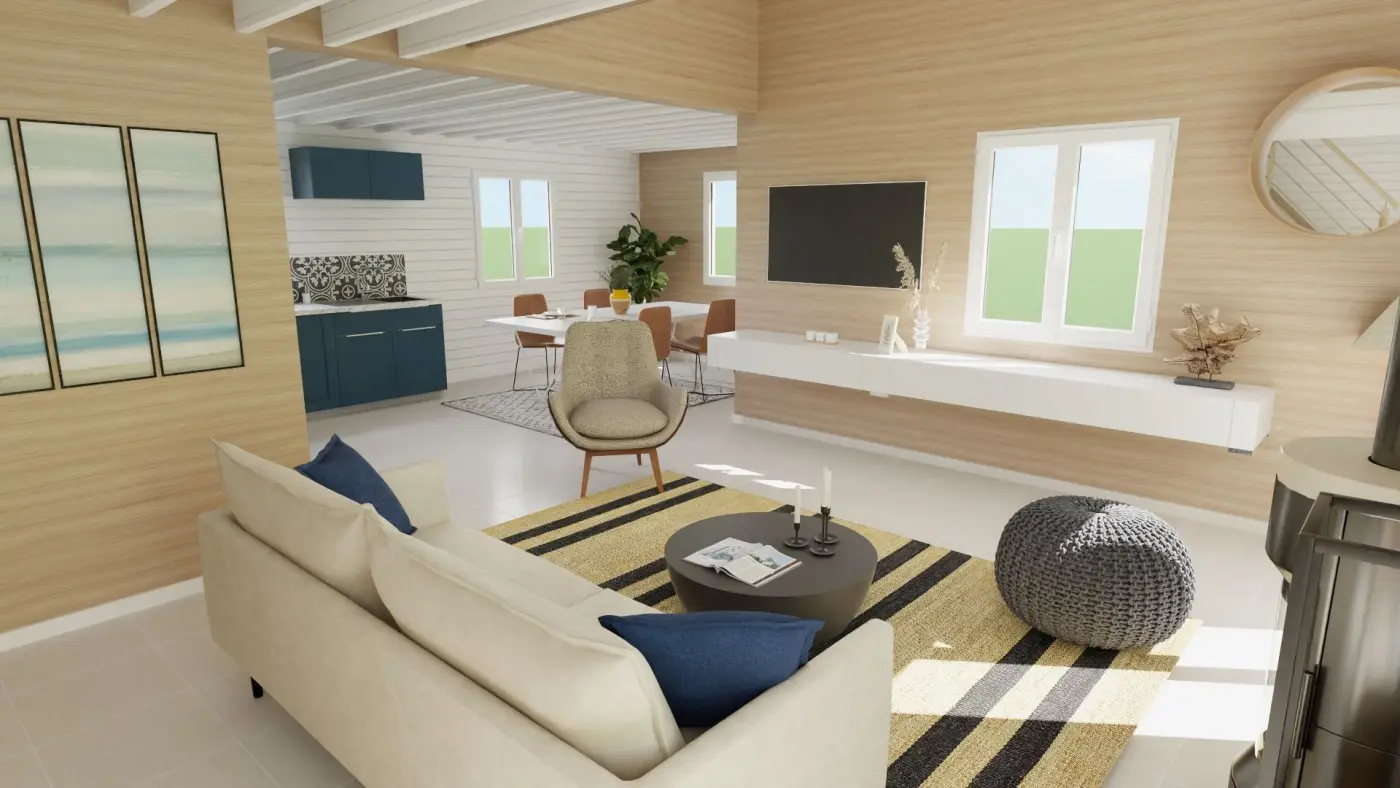 Projet de Home staging d’une cuisine/salon dans une maison à Baslieux (54) — visuel 12