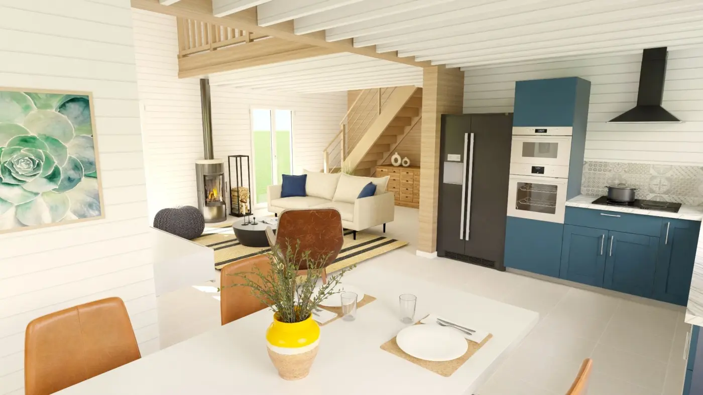 Projet de Home staging d’une cuisine/salon dans une maison à Baslieux (54) — visuel 14