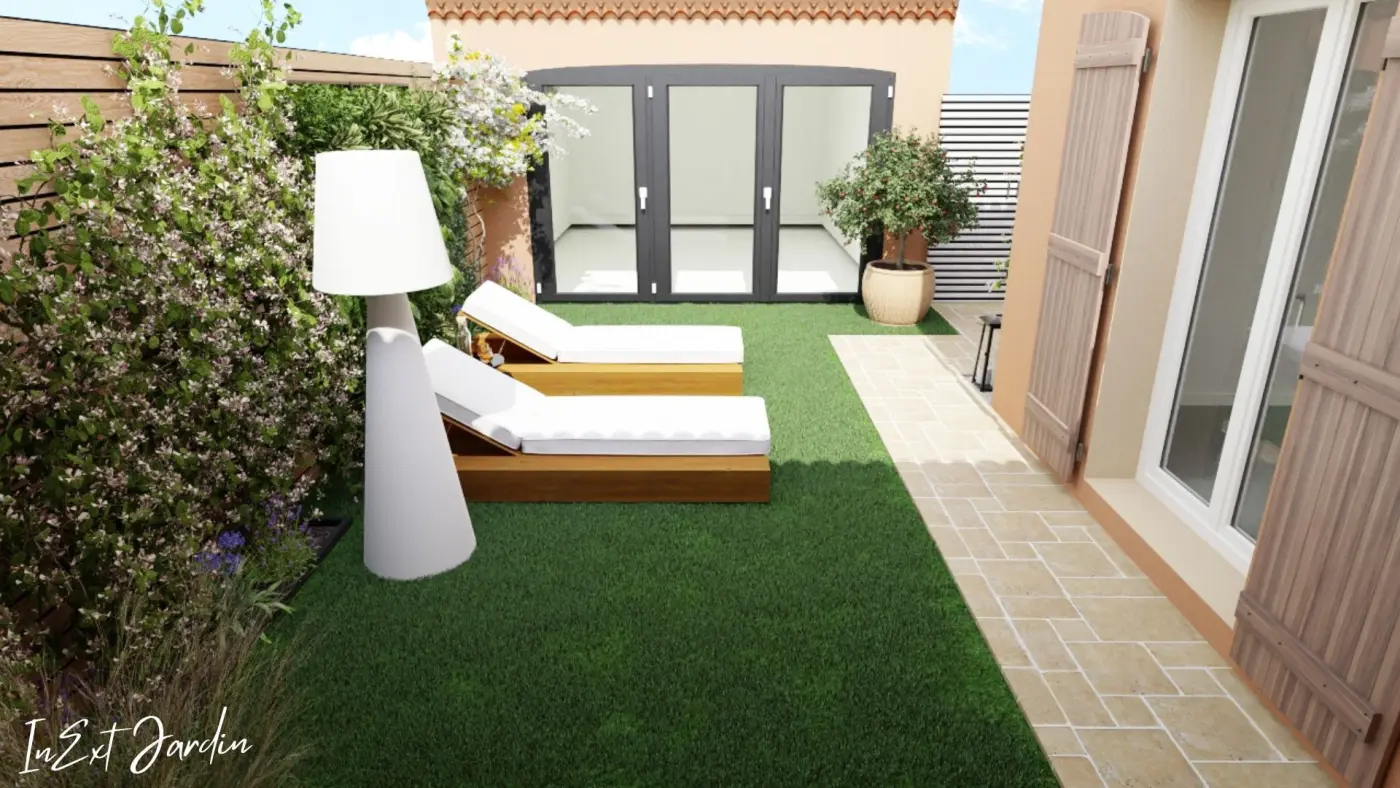 Projet de conception d’un patio et d’une terrasse à Rognac (13) — visuel 6