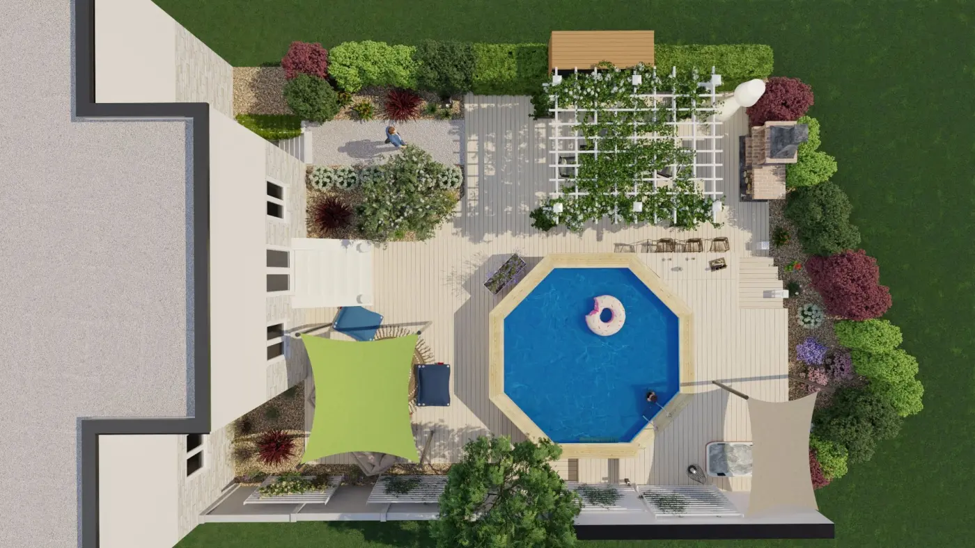 Projet de conception d’un jardin à Metz (57) — visuel 13