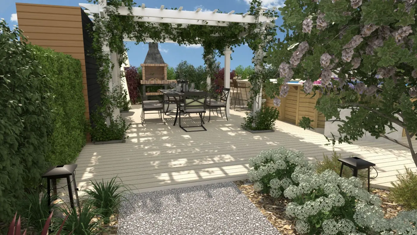 Projet de conception d’un jardin à Metz (57) — visuel 11