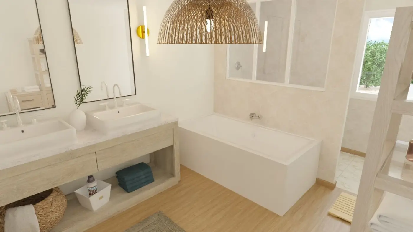 Projet d’aménagement intérieur & extérieur d’une maison de 230m² dans les Hautes Alpes (05) — visuel 15