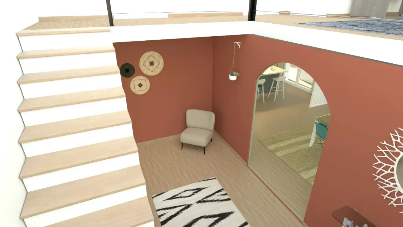 Projet d’aménagement intérieur & extérieur d’une maison de 230m² dans les Hautes Alpes (05) — visuel 16