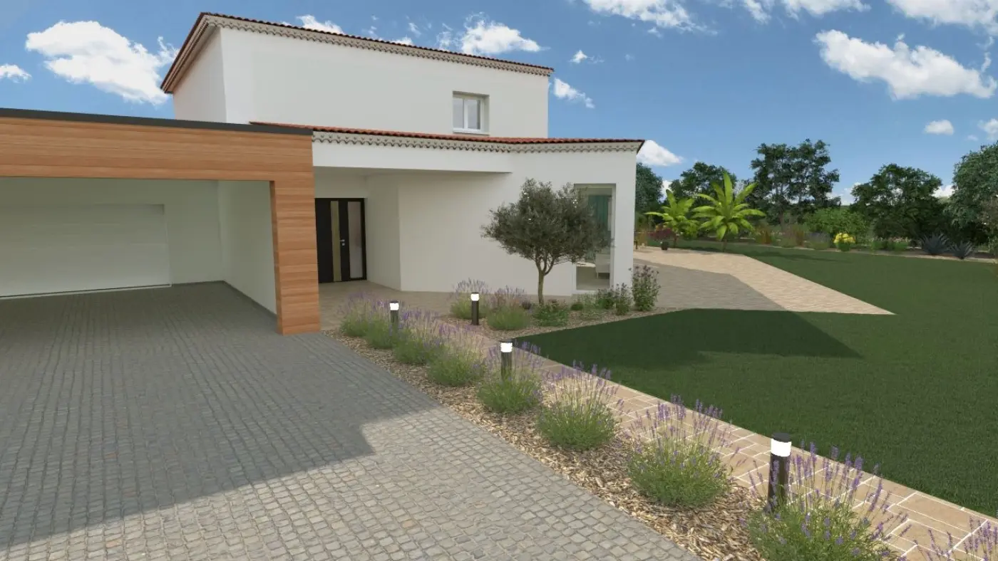 Projet d’aménagement intérieur & extérieur d’une maison de 230m² dans les Hautes Alpes (05) — visuel 4