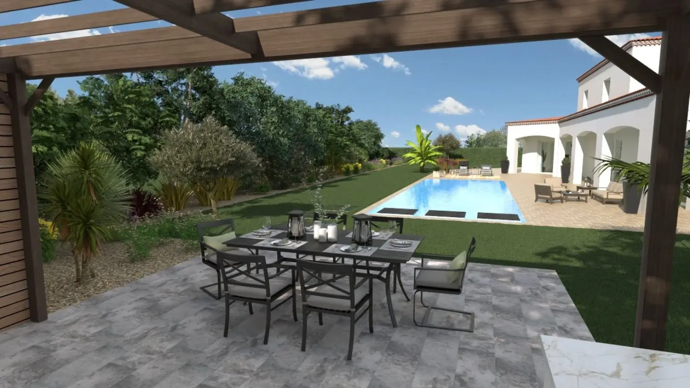 Projet d’aménagement intérieur & extérieur d’une maison de 230m² dans les Hautes Alpes (05) — visuel 6