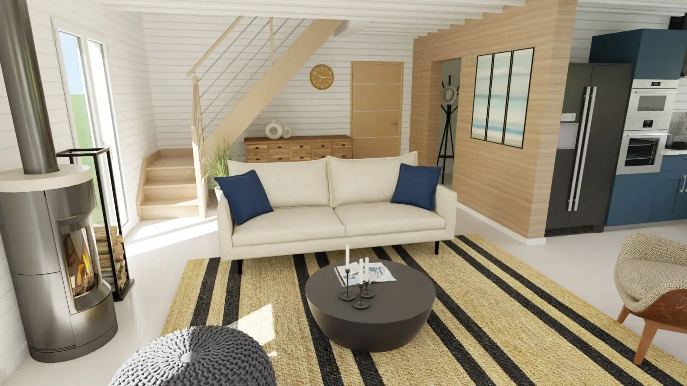 Projet de Home staging d’une cuisine/salon dans une maison à Baslieux (54) — visuel 9