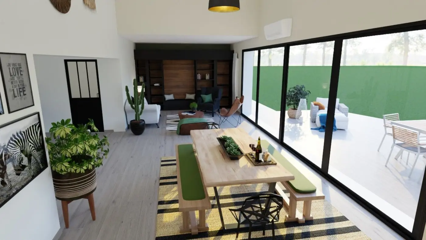 Projet de décoration d’un salon et d’une salle à manger à Martigues (13) — visuel 10