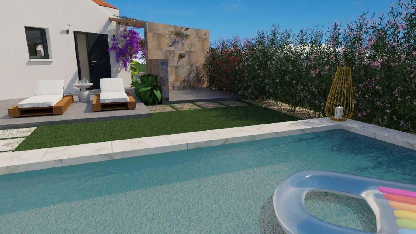 Projet de conception d’un jardin avec piscine et d’une terrasse à Martigues (13) — visuel 13
