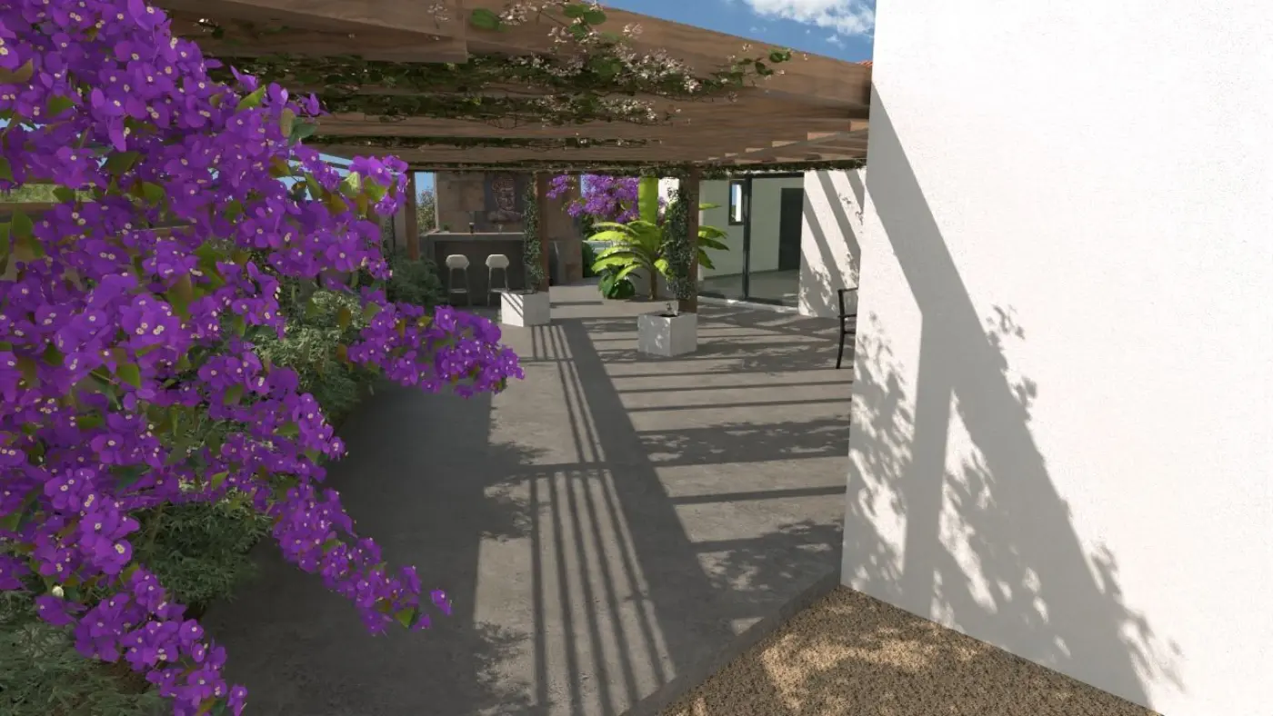 Projet de conception d’un jardin avec piscine et d’une terrasse à Martigues (13) — visuel 15