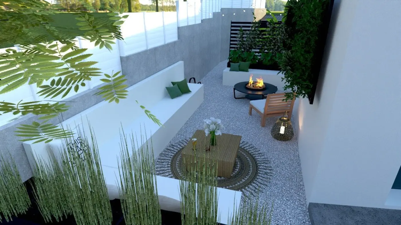 Projet de conception d’un jardin avec piscine et d’une terrasse à Martigues (13) — visuel 17