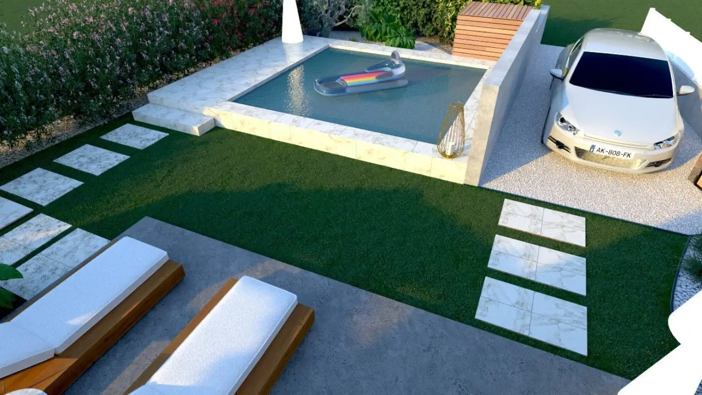 Projet de conception d’un jardin avec piscine et d’une terrasse à Martigues (13) — visuel 18