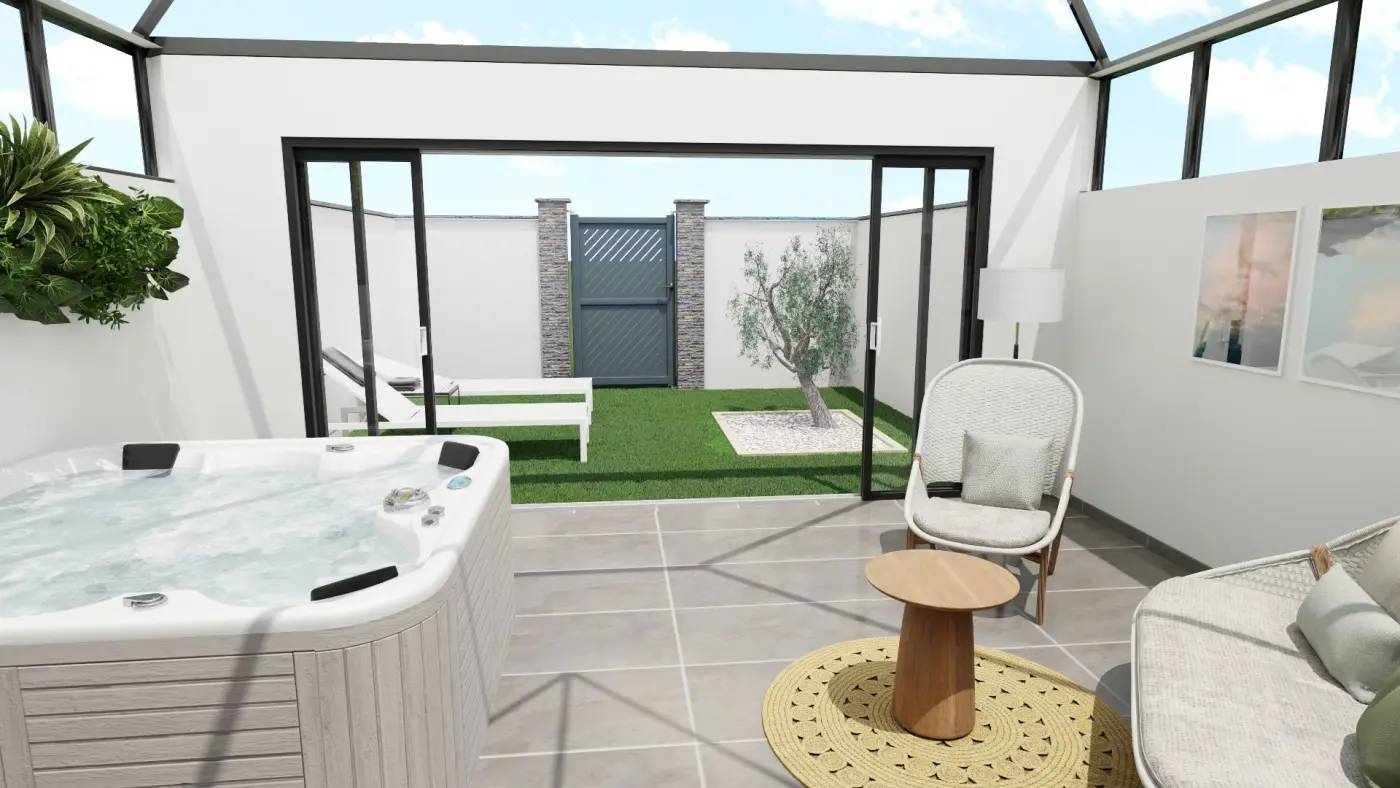 Projet de conception d’une véranda verrière à Ventabren (13) — visuel 8